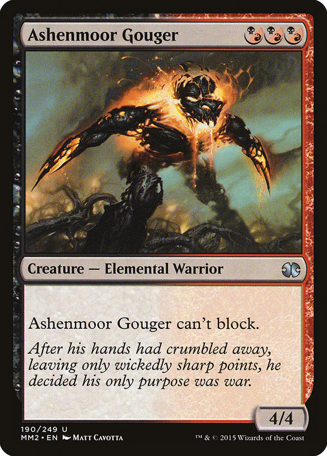 Ashenmoor Gouger [Modern Masters 2015] Magic: The Gathering