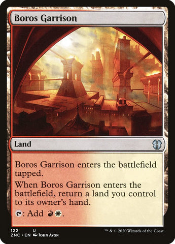 Boros Garrison [Zendikar Rising Commander] Magic: The Gathering