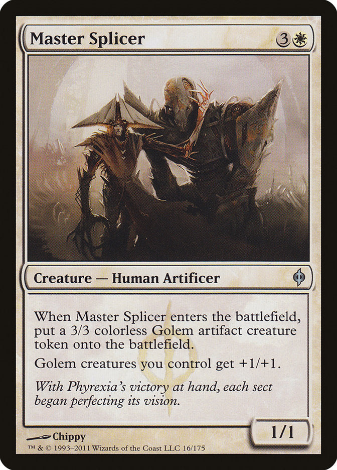 Master Splicer [New Phyrexia] Magic: The Gathering