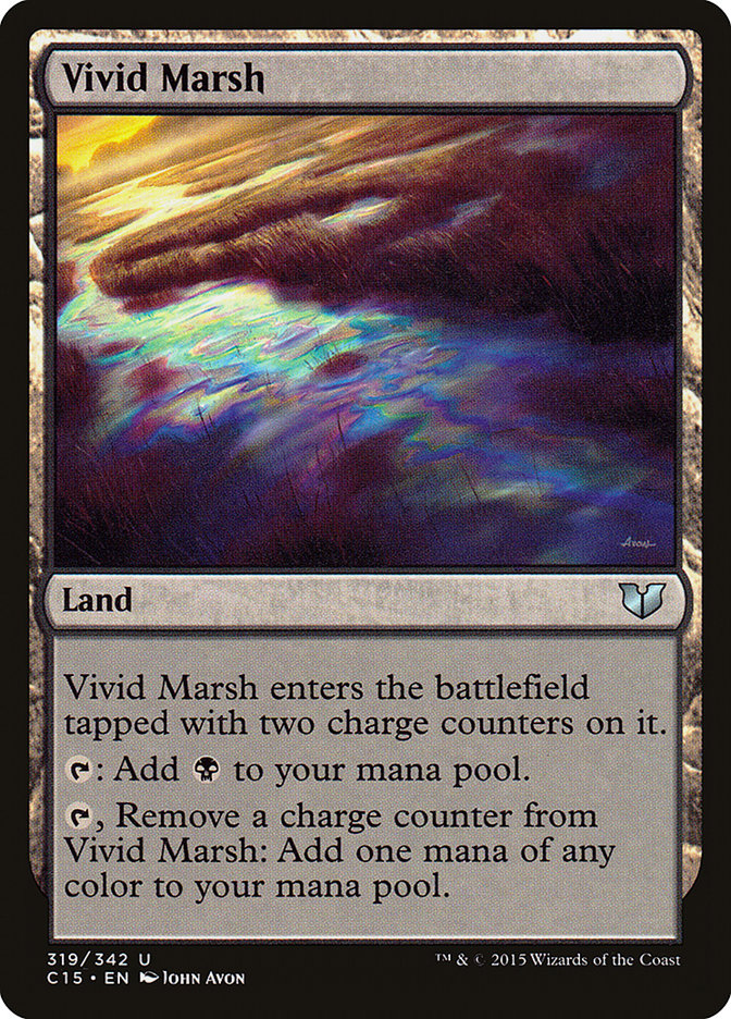 Vivid Marsh [Commander 2015] Magic: The Gathering