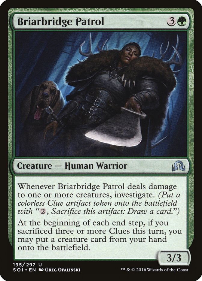 Briarbridge Patrol [Shadows over Innistrad] Magic: The Gathering