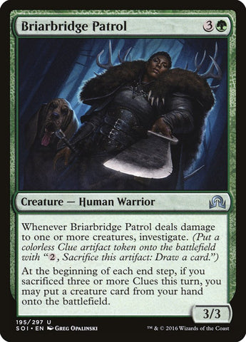 Briarbridge Patrol [Shadows over Innistrad] Magic: The Gathering