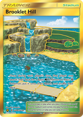 Brooklet Hill (SV88/SV94) [Sun & Moon: Hidden Fates - Shiny Vault] Pokémon