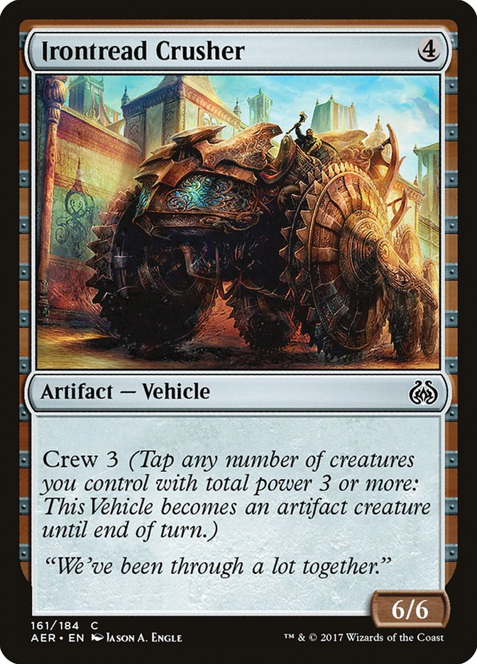 Irontread Crusher [Aether Revolt] Magic: The Gathering