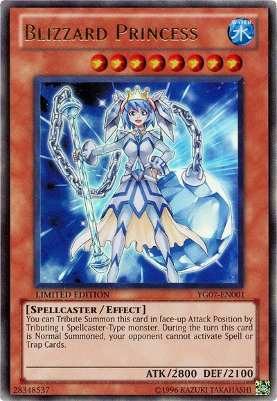 Blizzard Princess [YG07-EN001] Ultra Rare Yu-Gi-Oh!