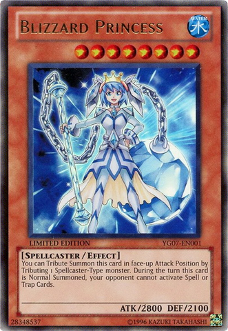 Blizzard Princess [YG07-EN001] Ultra Rare Yu-Gi-Oh!
