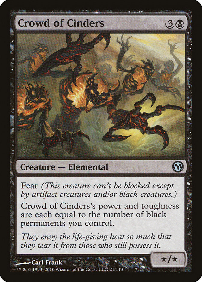Crowd of Cinders [Duels of the Planeswalkers] Magic: The Gathering