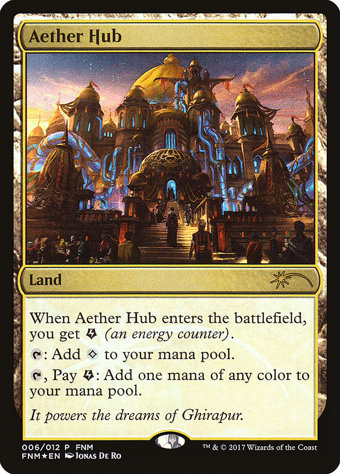 Aether Hub [Friday Night Magic 2017] Magic: The Gathering
