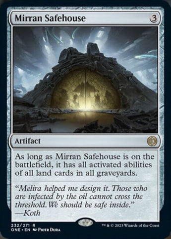 Mirran Safehouse [Phyrexia: All Will Be One] Magic: The Gathering