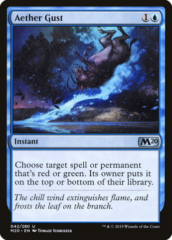 Aether Gust [Core Set 2020] Magic: The Gathering