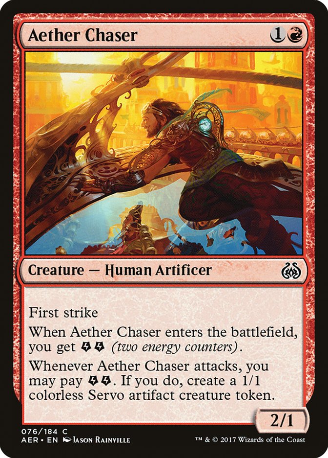 Aether Chaser [Aether Revolt] Magic: The Gathering