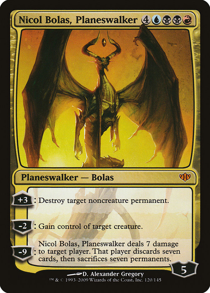 Nicol Bolas, Planeswalker [Conflux] Magic: The Gathering