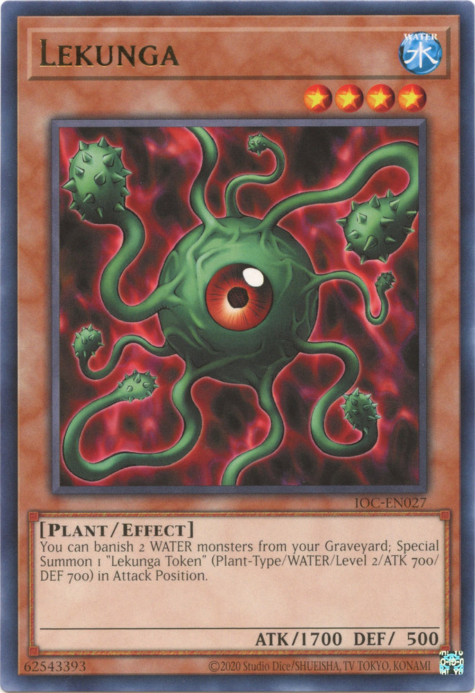 Lekunga (25th Anniversary) [IOC-EN027] Rare Yu-Gi-Oh!