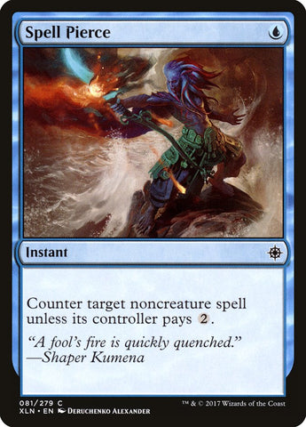 Spell Pierce [Ixalan] Magic: The Gathering