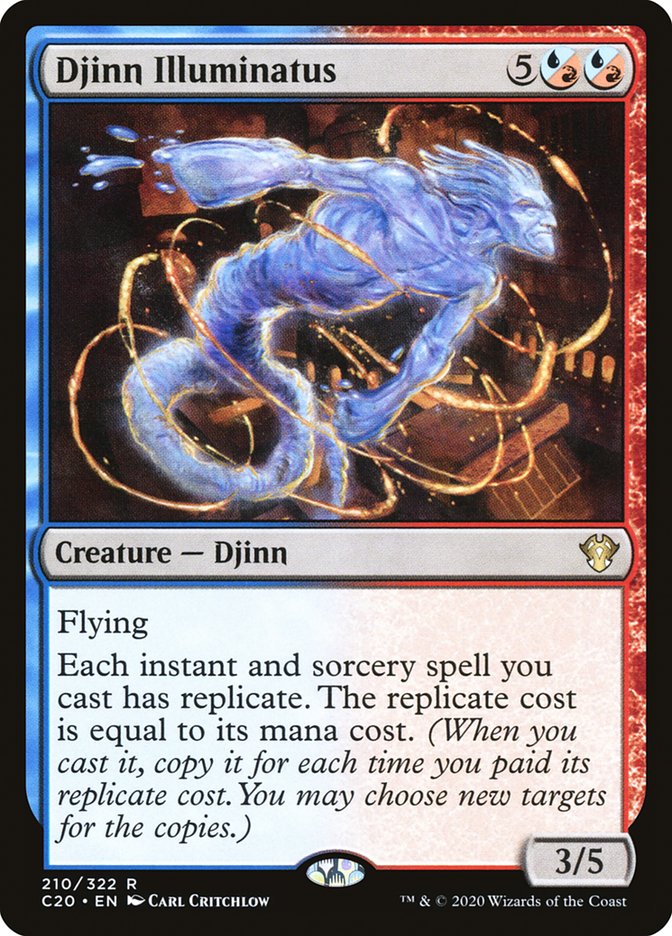 Djinn Illuminatus [Commander 2020] Magic: The Gathering