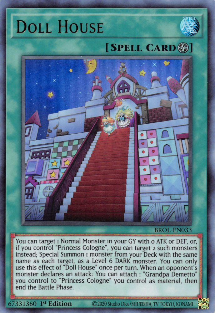 Doll House [BROL-EN033] Ultra Rare Yu-Gi-Oh!