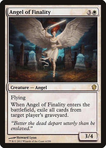 Angel of Finality [Commander 2013] Magic: The Gathering