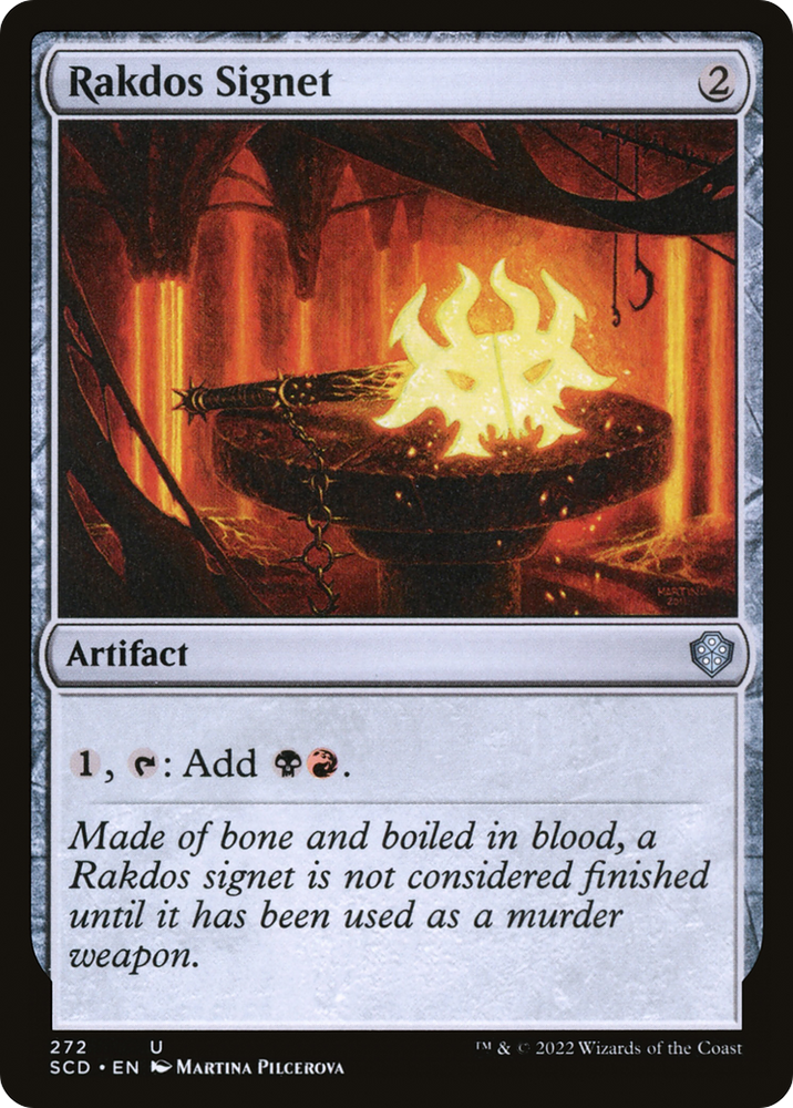 Rakdos Signet [Starter Commander Decks] Magic: The Gathering