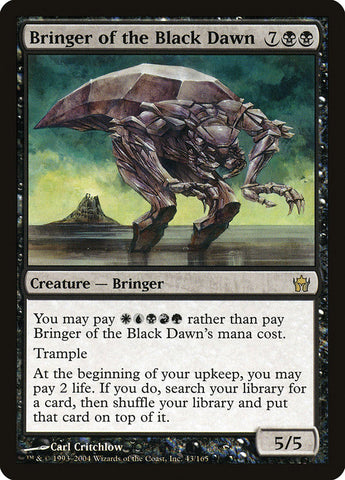 Bringer of the Black Dawn [Fifth Dawn] Magic: The Gathering