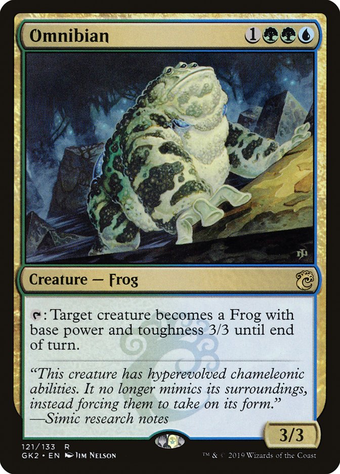 Omnibian [Ravnica Allegiance Guild Kit] Magic: The Gathering