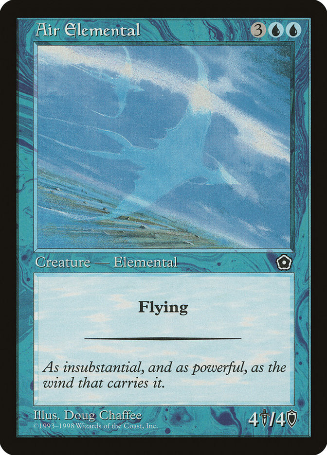 Air Elemental [Portal Second Age] Magic: The Gathering