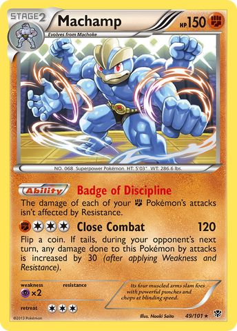 Machamp (49/101) [Black & White: Plasma Blast] Pokémon