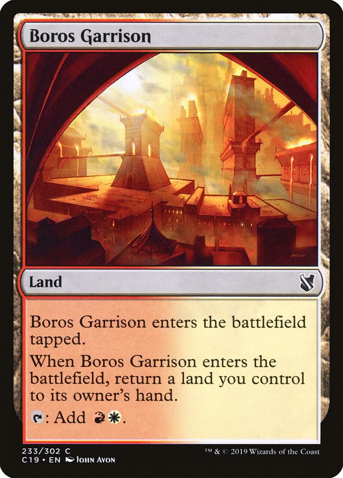 Boros Garrison [Commander 2019] Magic: The Gathering