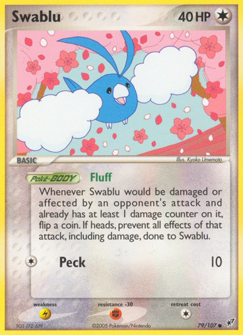 Swablu (79/107) [EX: Deoxys] Pokémon