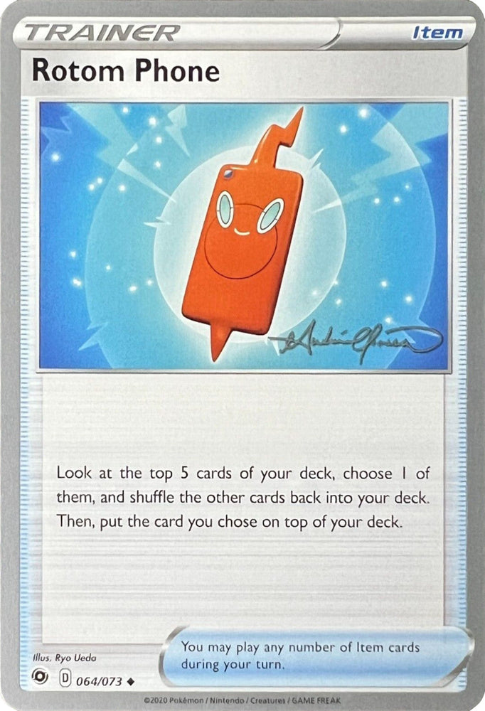 Rotom Phone (064/073) (The Shape of Mew - Andre Chiasson) [World Championships 2022] Pokémon