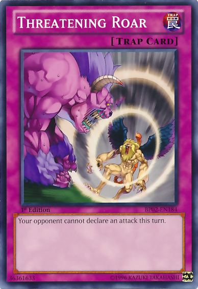 Threatening Roar [BP02-EN184] Common Yu-Gi-Oh!
