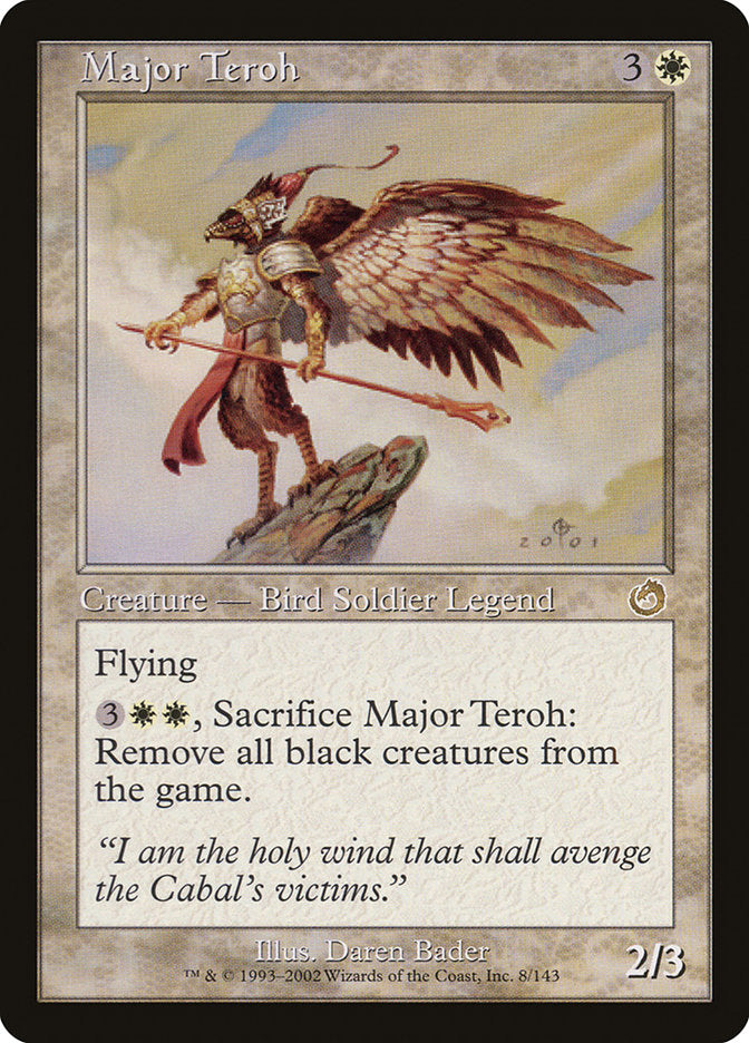 Major Teroh [Torment] Magic: The Gathering