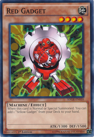 Red Gadget [SDGR-EN010] Common Yu-Gi-Oh!
