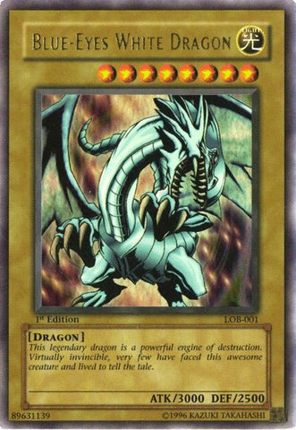 Blue-Eyes White Dragon [LOB-001] Ultra Rare Yu-Gi-Oh!