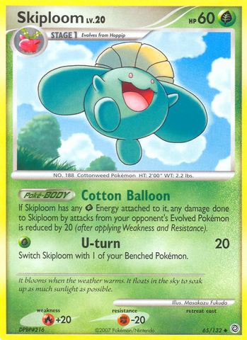 Skiploom (65/132) [Diamond & Pearl: Secret Wonders] Pokémon