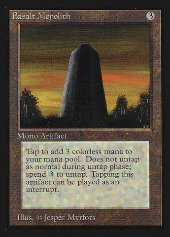 Basalt Monolith [Collectors' Edition] Magic: The Gathering