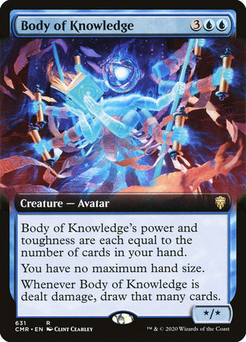 Body of Knowledge (Extended Art) [Commander Legends] Magic: The Gathering