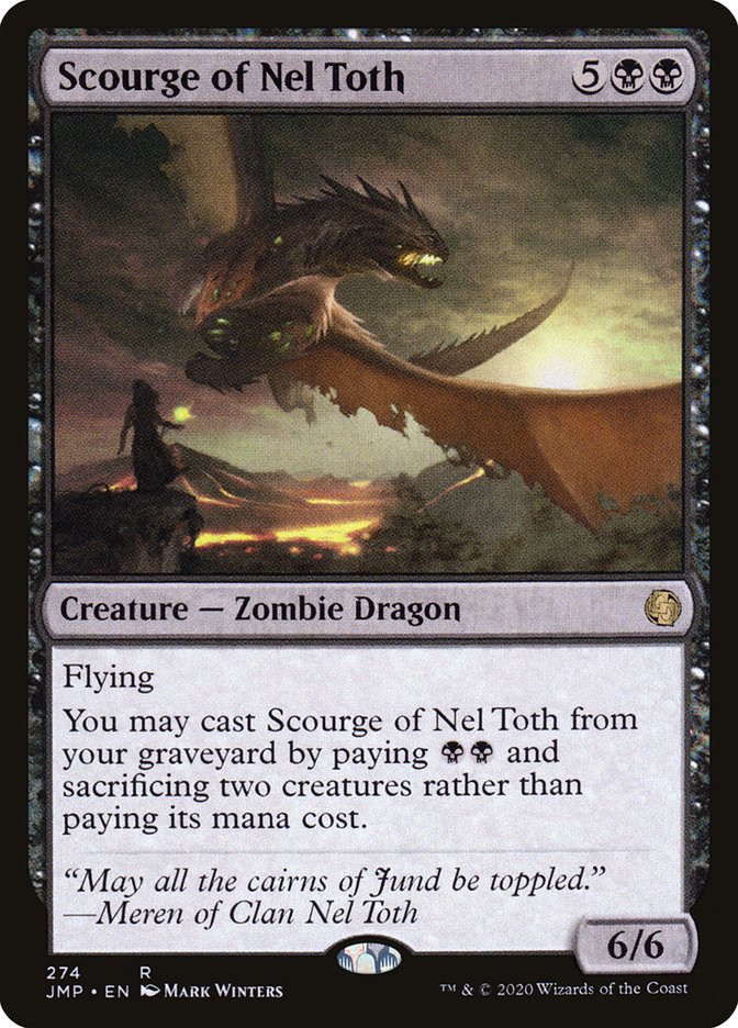 Scourge of Nel Toth [Jumpstart] Magic: The Gathering
