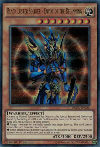 Black Luster Soldier - Envoy of the Beginning [DUSA-EN053] Ultra Rare Yu-Gi-Oh!