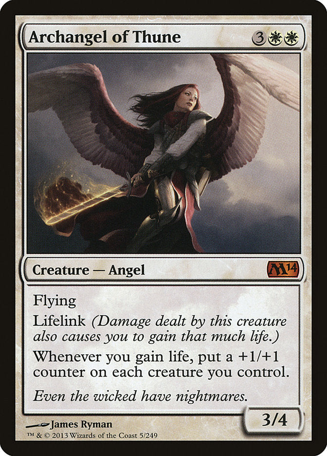 Archangel of Thune [Magic 2014] Magic: The Gathering
