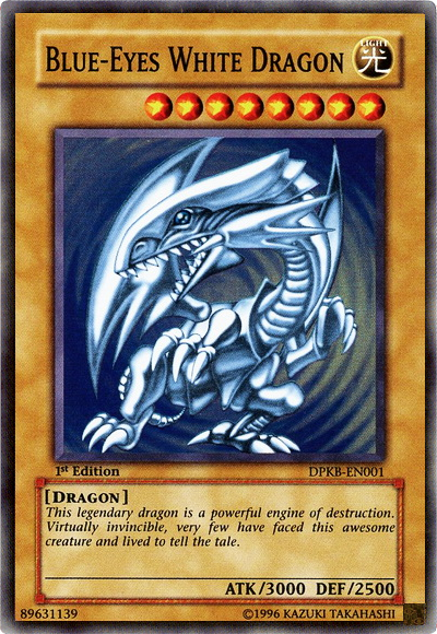 Blue-Eyes White Dragon [DPKB-EN001] Super Rare Yu-Gi-Oh!