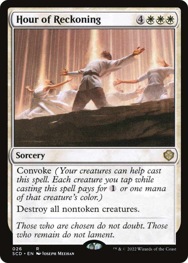 Hour of Reckoning [Starter Commander Decks] Magic: The Gathering