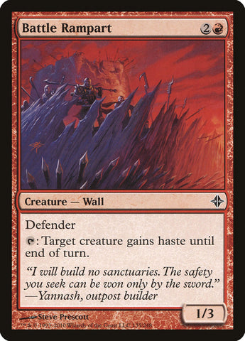 Battle Rampart [Rise of the Eldrazi] Magic: The Gathering