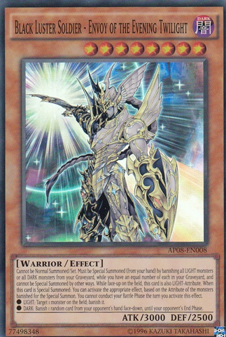 Black Luster Soldier - Envoy of the Evening Twilight [AP08-EN008] Super Rare Yu-Gi-Oh!