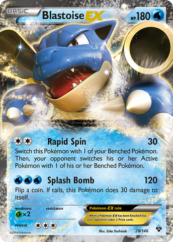 Blastoise EX (29/146) [XY: Base Set] Pokémon