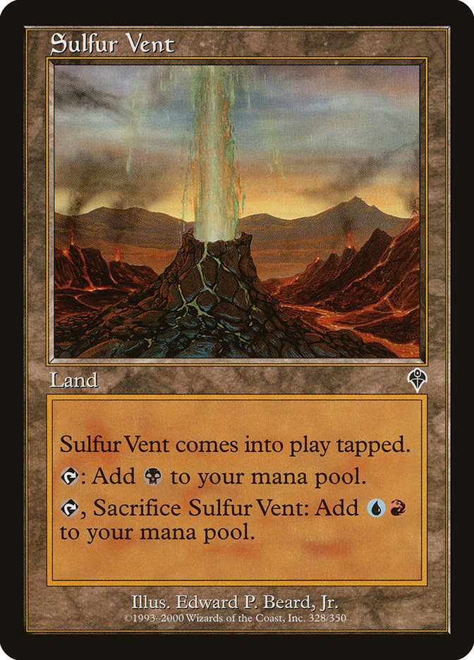 Sulfur Vent [Invasion] Magic: The Gathering