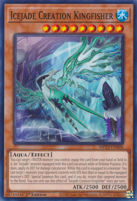 Icejade Creation Kingfisher [MP23-EN008] Common Yu-Gi-Oh!