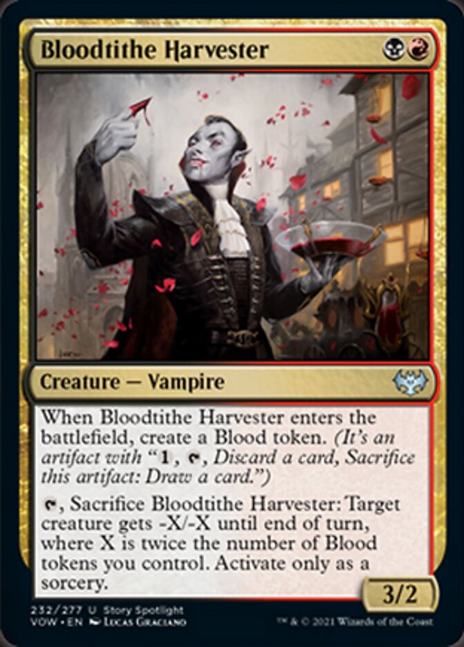 Bloodtithe Harvester [Innistrad: Crimson Vow] Magic: The Gathering