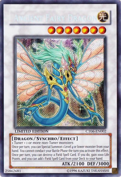 Ancient Fairy Dragon [CT06-EN002] Secret Rare Yu-Gi-Oh!