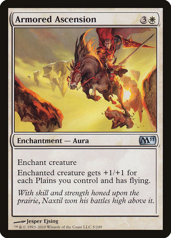 Armored Ascension [Magic 2011] Magic: The Gathering