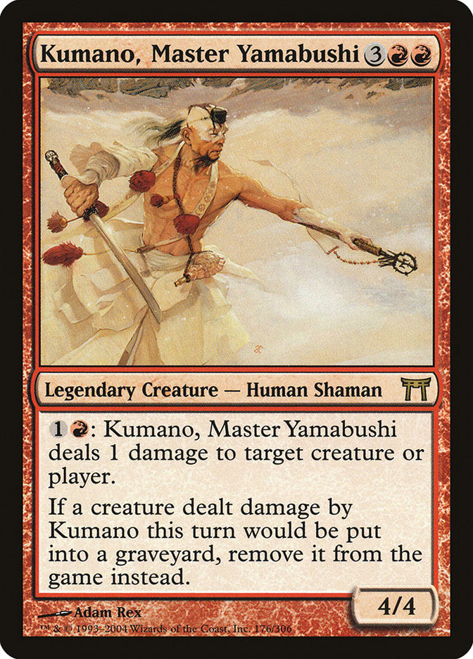 Kumano, Master Yamabushi [Champions of Kamigawa] Magic: The Gathering